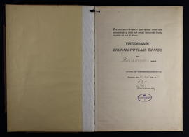 Brunabótafélag Íslands: Virðingabók Staðarhrepps 1933-1957